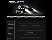 Tablet Screenshot of gumivarazs.hu